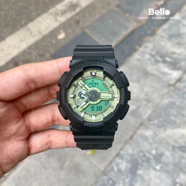  Casio G-Shock GA-110CD-1A3DR - Uy tín từ 2009, Tem vàng chống giả, Bảo hành 5 năm, Pin miễn phí trọn đời 