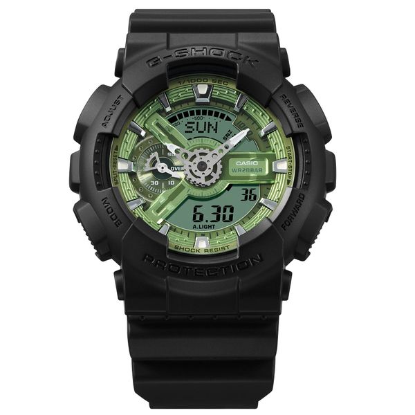  Casio G-Shock GA-110CD-1A3DR - Uy tín từ 2009, Tem vàng chống giả, Bảo hành 5 năm, Pin miễn phí trọn đời 