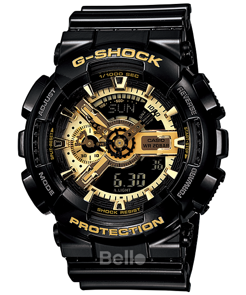  [Pin Miễn Phí Trọn Đời] GA-110GB-1A - Đồng hồ G-Shock Nam - Tem Vàng Chống Giả 