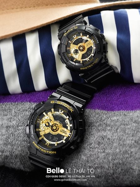  Casio G-Shock GA-110GB-1A - Uy tín từ 2009, Tem vàng chống giả, Bảo hành 5 năm, Pin miễn phí trọn đời 