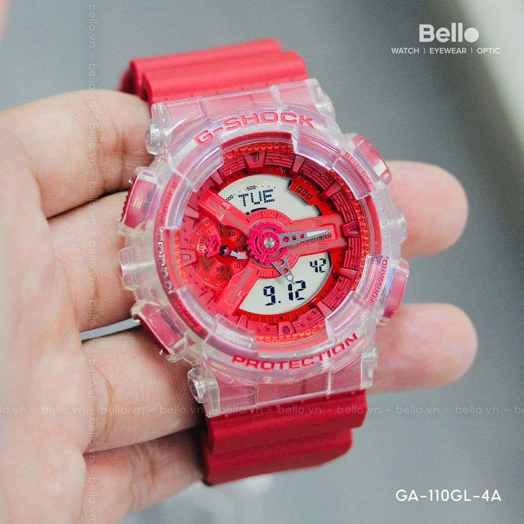  [LIMITED] Casio G-Shock GA-110GL-4ADR - Uy tín từ 2009, Tem vàng chống giả, Bảo hành 5 năm, Pin miễn phí trọn đời 