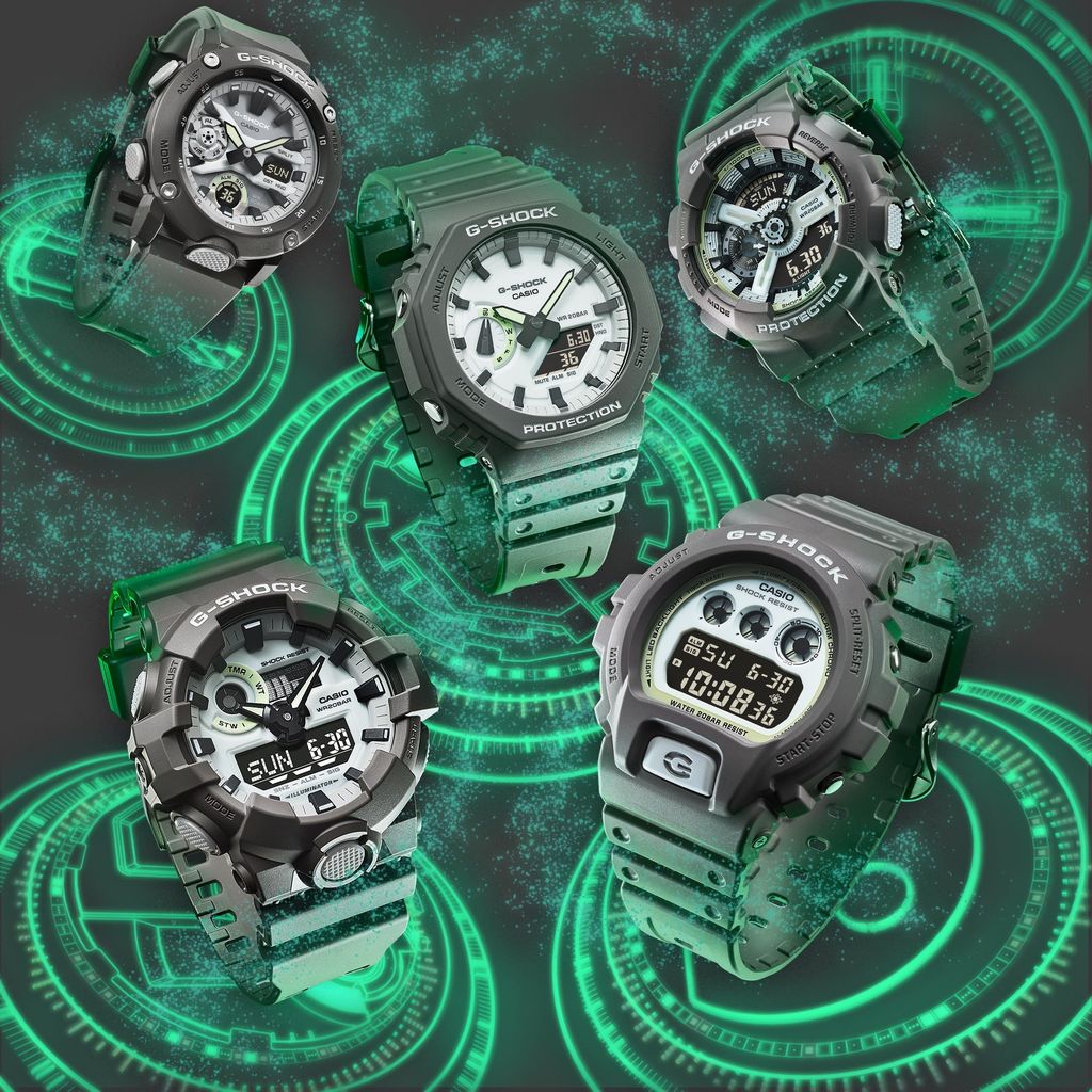  [Pin Miễn Phí Trọn Đời] GA-2000HD-8ADR - Đồng hồ G-Shock Nam - Tem Vàng Chống Giả 