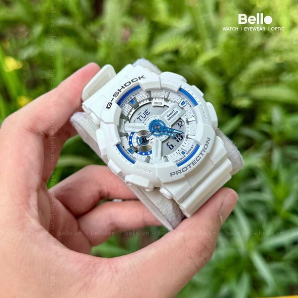  Casio G-Shock GA-110HDS-7A - Uy tín từ 2009, Tem vàng chống giả, Bảo hành 5 năm, Pin miễn phí trọn đời 