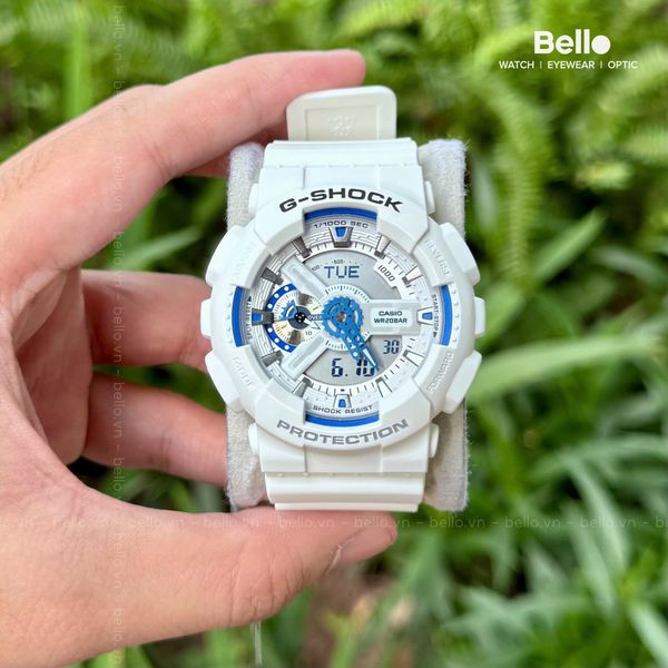  Casio G-Shock GA-110HDS-7A - Uy tín từ 2009, Tem vàng chống giả, Bảo hành 5 năm, Pin miễn phí trọn đời 