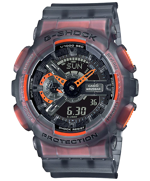  [Pin Miễn Phí Trọn Đời] GA-110LS-1A - Đồng hồ G-Shock Nam - Tem Vàng Chống Giả 