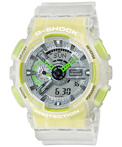  [Pin Miễn Phí Trọn Đời] GA-110LS-7A - Đồng hồ G-Shock Nam - Tem Vàng Chống Giả 