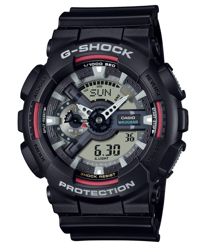  Casio G-Shock GA-110RL-1A - Uy tín từ 2009, Tem vàng chống giả, Bảo hành 5 năm, Pin miễn phí trọn đời 