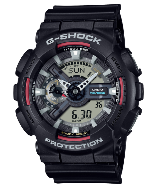 Casio G-Shock GA-110RL-1A - Uy tín từ 2009, Tem vàng chống giả, Bảo hành 5 năm, Pin miễn phí trọn đời 