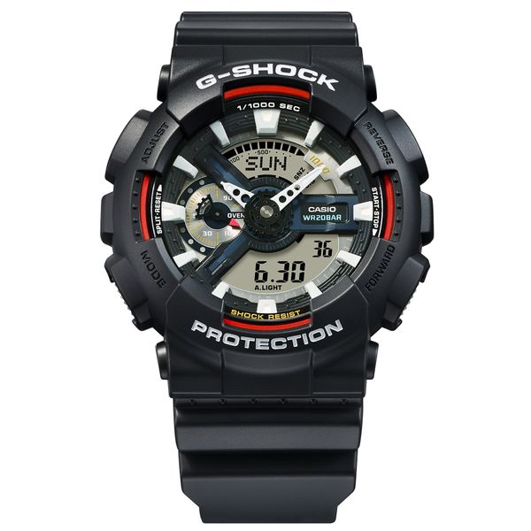  Casio G-Shock GA-110RL-1A - Uy tín từ 2009, Tem vàng chống giả, Bảo hành 5 năm, Pin miễn phí trọn đời 