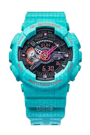  [Uy Tín Từ 2009] GA-110SGG-3A - Đồng hồ G-Shock Nam - Tem Vàng Chống Giả 