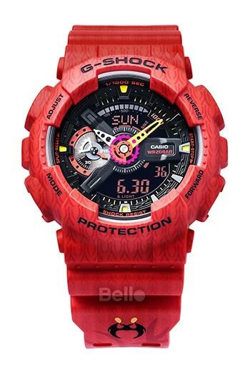  [Uy Tín Từ 2009] GA-110SGH-4A - Đồng hồ G-Shock Nam - Tem Vàng Chống Giả 