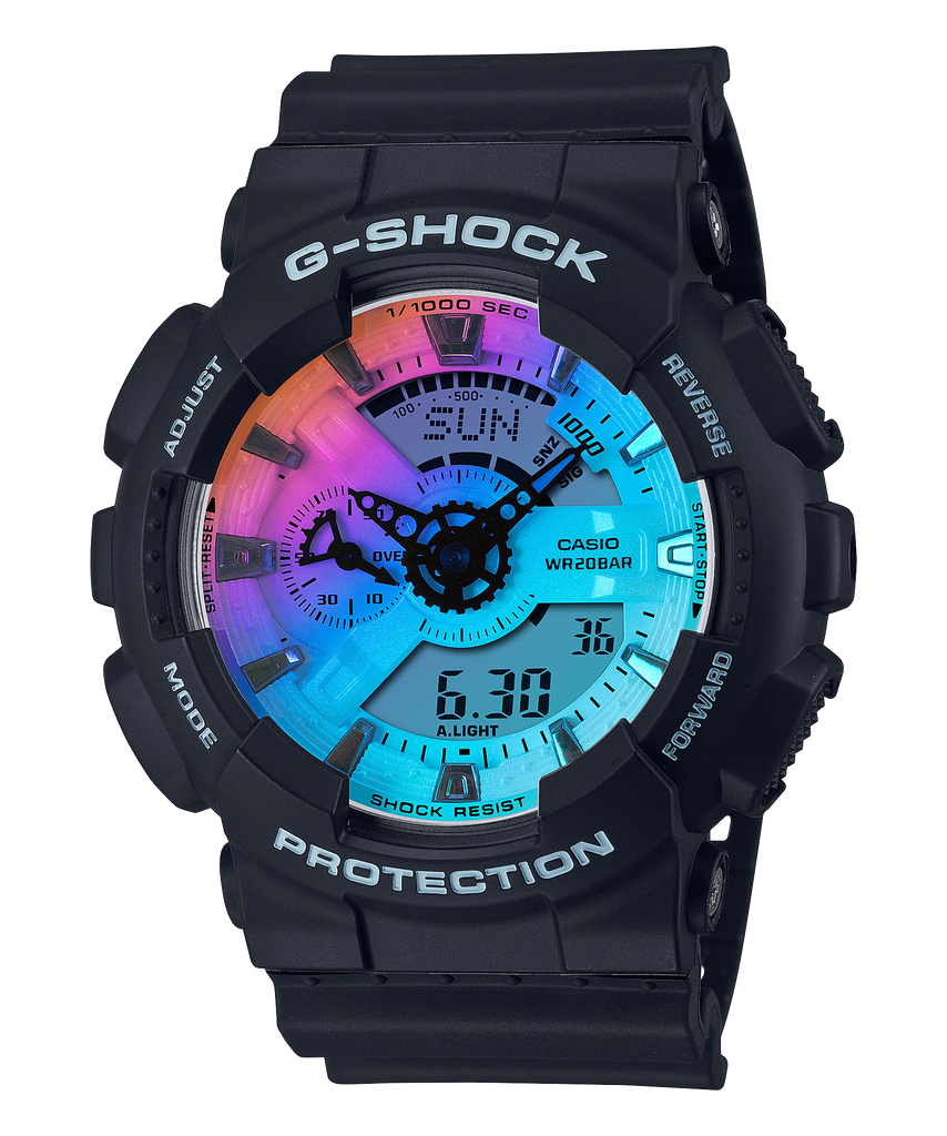  [Pin Miễn Phí Trọn Đời] GA-110SR-1A - Đồng hồ G-Shock Nam - Tem Vàng Chống Giả 