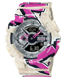  [Pin Miễn Phí Trọn Đời] GA-110SS-1ADR - Đồng hồ G-Shock Nam - Tem Vàng Chống Giả 