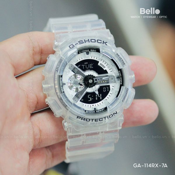  [LIMITED] Casio G-Shock GA-114RX-7A - Uy tín từ 2009, Tem vàng chống giả, Bảo hành 5 năm, Pin miễn phí trọn đời 