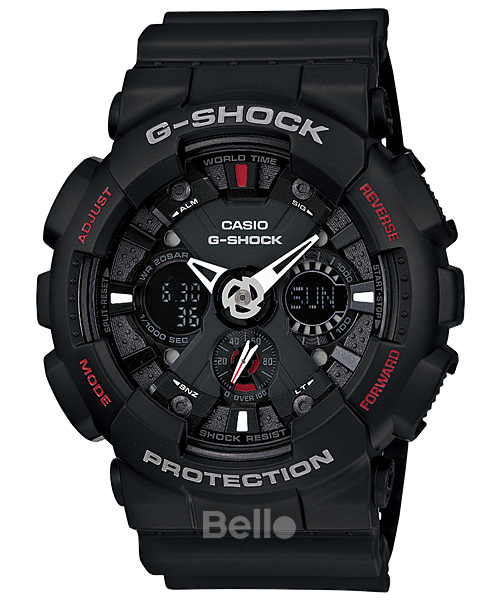  [Pin Miễn Phí Trọn Đời] GA-120-1A - Đồng hồ G-Shock Nam - Tem Vàng Chống Giả 