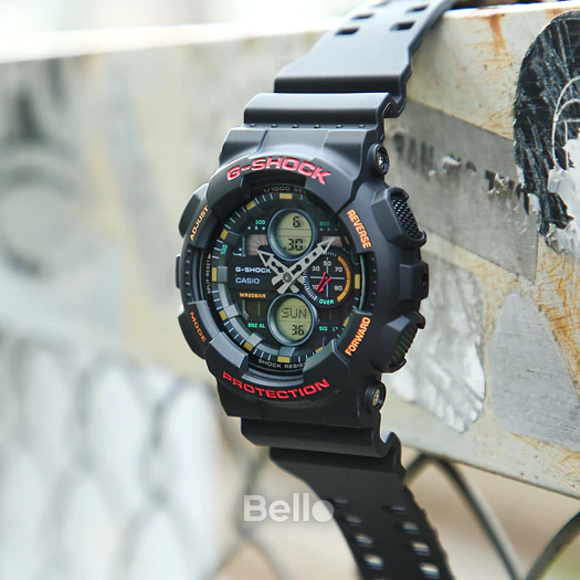  [Pin Miễn Phí Trọn Đời] GA-140-1A4 - Đồng hồ G-Shock Nam - Tem Vàng Chống Giả 