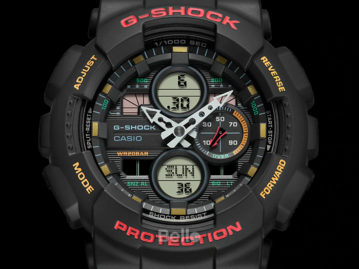  [Pin Miễn Phí Trọn Đời] GA-140-1A4 - Đồng hồ G-Shock Nam - Tem Vàng Chống Giả 