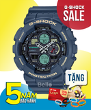  [Pin Miễn Phí Trọn Đời] GA-140-2A - Đồng hồ G-Shock Nam - Tem Vàng Chống Giả 