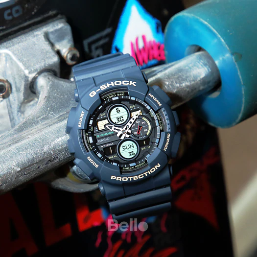  [Pin Miễn Phí Trọn Đời] GA-140-2A - Đồng hồ G-Shock Nam - Tem Vàng Chống Giả 