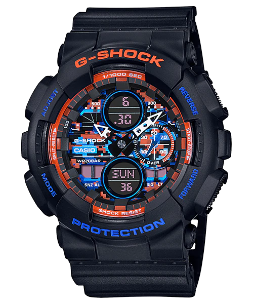  [Pin Miễn Phí Trọn Đời] GA-140CT-1A - Đồng hồ G-Shock Nam - Tem Vàng Chống Giả 