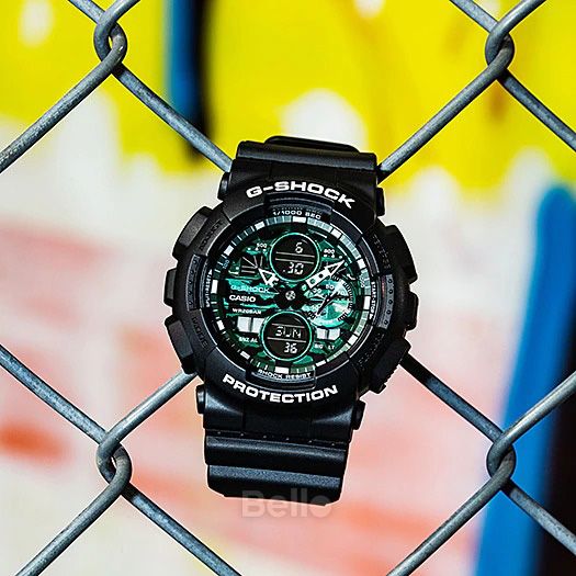  Casio G-Shock GA-140MG-1A1DR - Uy tín từ 2009, Tem vàng chống giả, Bảo hành 5 năm, Pin miễn phí trọn đời 