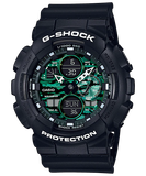  [Pin Miễn Phí Trọn Đời] GA-140MG-1A1DR - Đồng hồ G-Shock Nam - Tem Vàng Chống Giả 