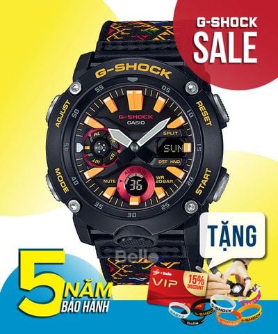  GA-2000BT-1A | G-Shock Sắc Màu Hạnh Phúc Vương Quốc Bhutan 