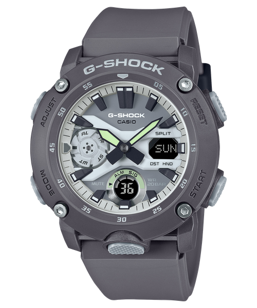 Casio G-Shock GA-2000HD-8ADR - Uy tín từ 2009, Tem vàng chống giả, Bảo hành 5 năm, Pin miễn phí trọn đời 