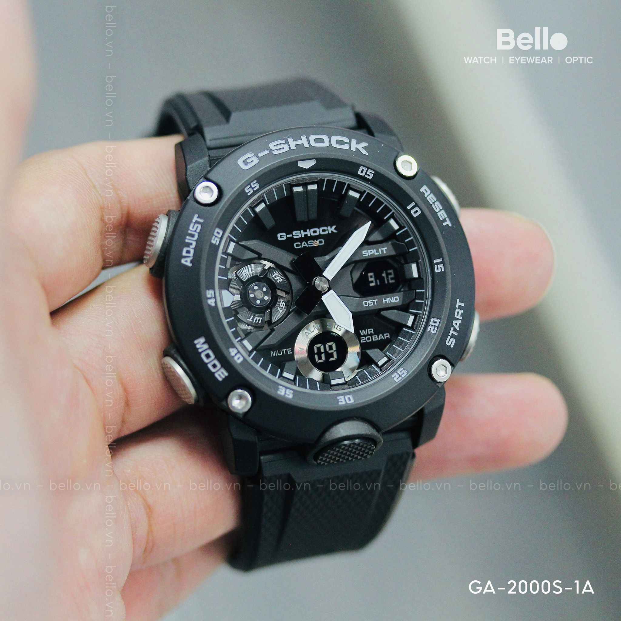 Pin Mi n Ph Tr n i GA 2000S 1A ng h G Shock Nam Tem V ng Ch ng Gi