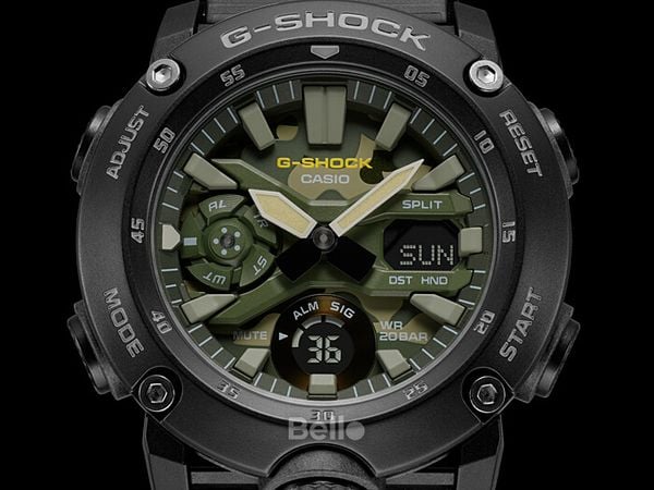  Casio G-Shock GA-2000SU-1A - Uy tín từ 2009, Tem vàng chống giả, Bảo hành 5 năm, Pin miễn phí trọn đời 