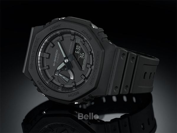  Casio G-Shock GA-2100-1A1 - Uy tín từ 2009, Tem vàng chống giả, Bảo hành 5 năm, Pin miễn phí trọn đời 