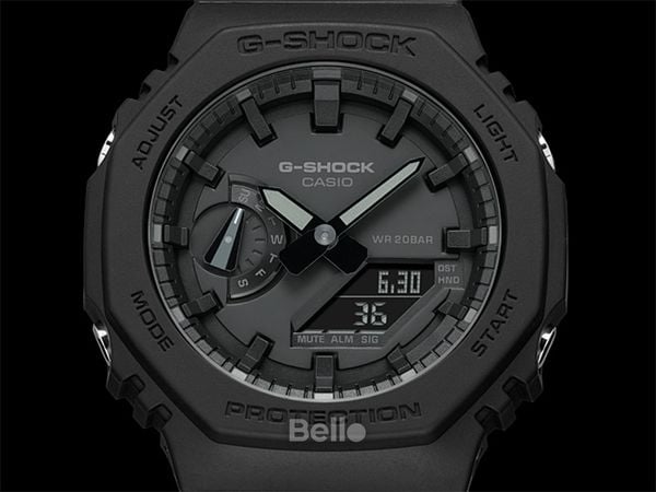  Casio G-Shock GA-2100-1A1 - Uy tín từ 2009, Tem vàng chống giả, Bảo hành 5 năm, Pin miễn phí trọn đời 
