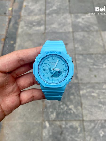  Casio G-Shock GA-2100-2A2 - Uy tín từ 2009, Tem vàng chống giả, Bảo hành 5 năm, Pin miễn phí trọn đời 