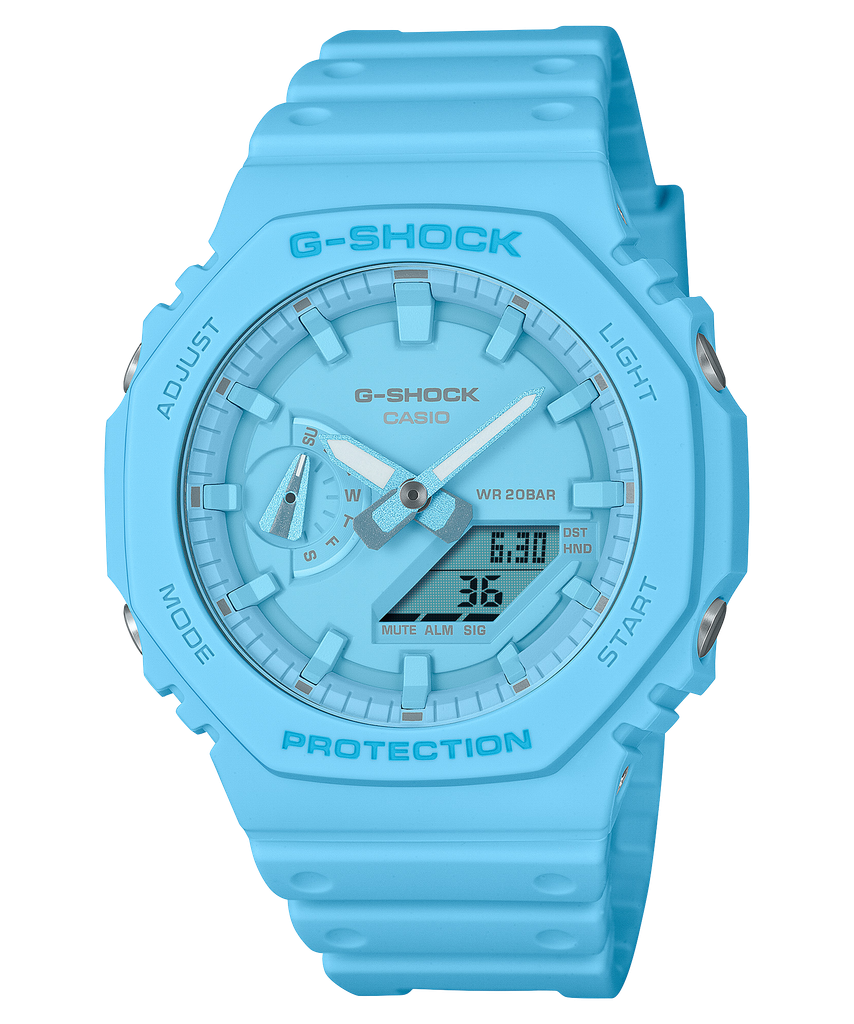  [Pin Miễn Phí Trọn Đời] GA-2100-2A2 - Đồng hồ G-Shock Nam - Tem Vàng Chống Giả 
