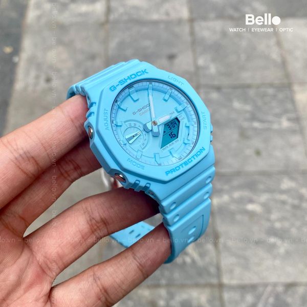  Casio G-Shock GA-2100-2A2 - Uy tín từ 2009, Tem vàng chống giả, Bảo hành 5 năm, Pin miễn phí trọn đời 