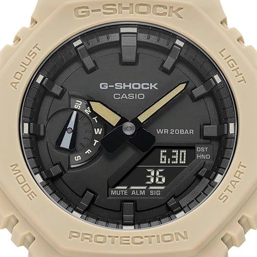  [Pin Miễn Phí Trọn Đời] GA-2100-5A - Đồng hồ G-Shock Nam - Tem Vàng Chống Giả 