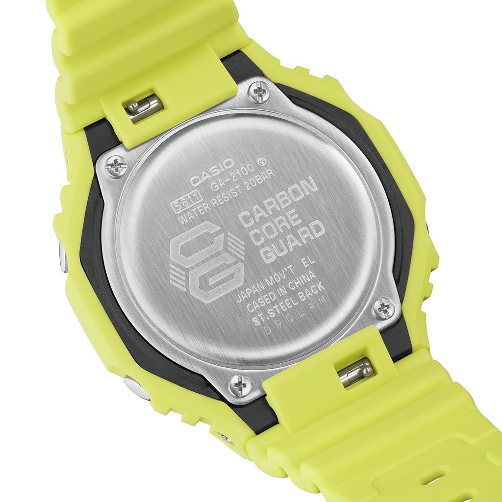  [Pin Miễn Phí Trọn Đời] GA-2100-9A9 - Đồng hồ G-Shock Nam - Tem Vàng Chống Giả 