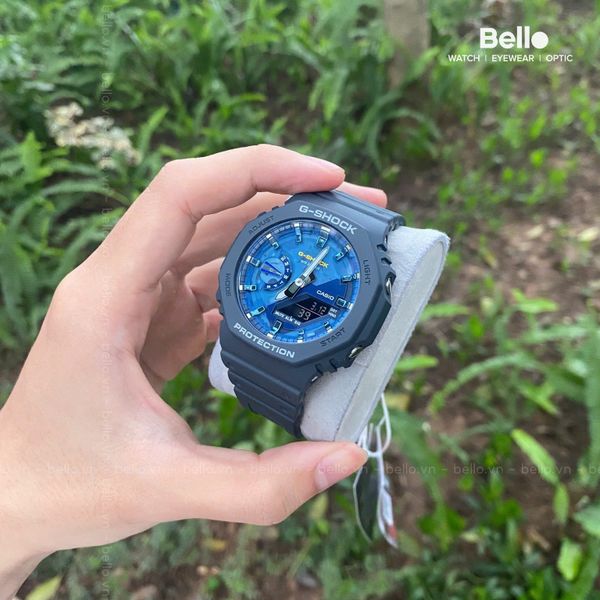  Casio G-Shock GA-2100AS-2A - Uy tín từ 2009, Tem vàng chống giả, Bảo hành 5 năm, Pin miễn phí trọn đời 