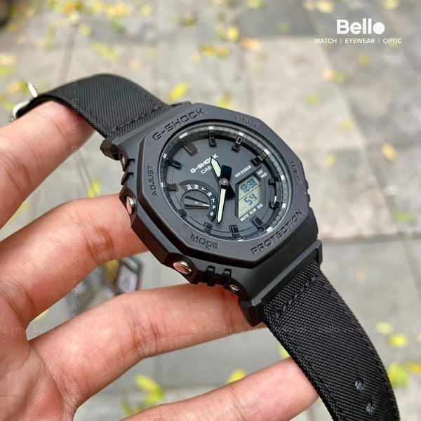  [LIMITED] Casio G-Shock GA-2100BCE-1A - Uy tín từ 2009, Tem vàng chống giả, Bảo hành 5 năm, Pin miễn phí trọn đời 