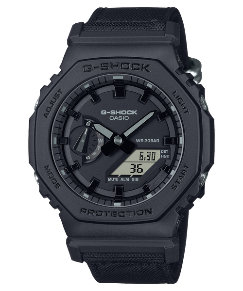 GA-2100BCE-1A - G-Shock Black Cordura Eco Fabric Series