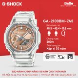  Casio G-Shock GA-2100BM-7A5 - Uy tín từ 2009, Tem vàng chống giả, Bảo hành 5 năm, Pin miễn phí trọn đời 