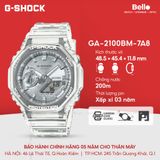  Casio G-Shock GA-2100BM-7A8 - Uy tín từ 2009, Tem vàng chống giả, Bảo hành 5 năm, Pin miễn phí trọn đời 