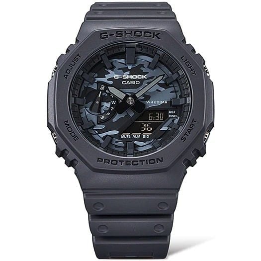  [Pin Miễn Phí Trọn Đời] GA-2100CA-8A - Đồng hồ G-Shock Nam - Tem Vàng Chống Giả 