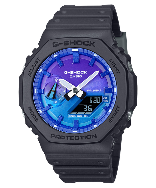  Casio G-Shock GA-2100FL-1A - Uy tín từ 2009, Tem vàng chống giả, Bảo hành 5 năm, Pin miễn phí trọn đời 