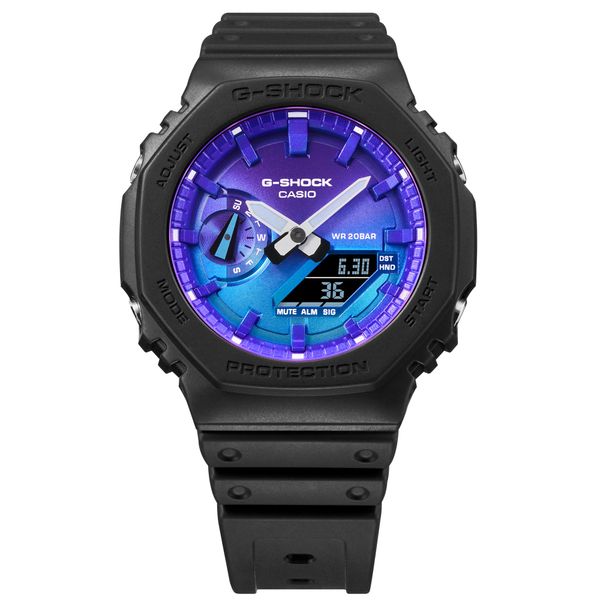  Casio G-Shock GA-2100FL-1A - Uy tín từ 2009, Tem vàng chống giả, Bảo hành 5 năm, Pin miễn phí trọn đời 