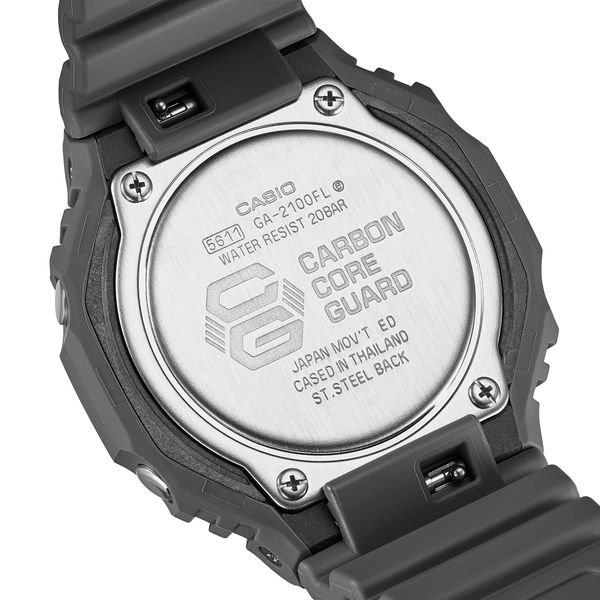  Casio G-Shock GA-2100FL-8A - Uy tín từ 2009, Tem vàng chống giả, Bảo hành 5 năm, Pin miễn phí trọn đời 