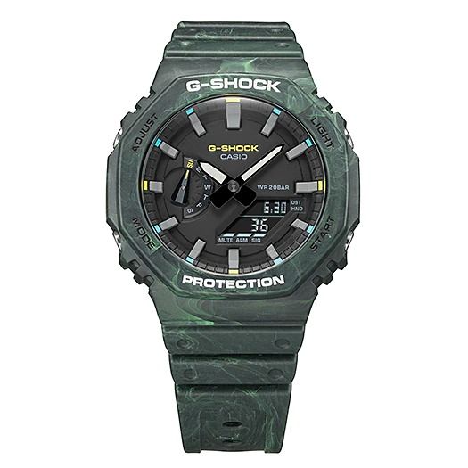  Casio G-Shock GA-2100FR-3A - Uy tín từ 2009, Tem vàng chống giả, Bảo hành 5 năm, Pin miễn phí trọn đời 