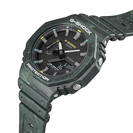  Casio G-Shock GA-2100FR-3A - Uy tín từ 2009, Tem vàng chống giả, Bảo hành 5 năm, Pin miễn phí trọn đời 