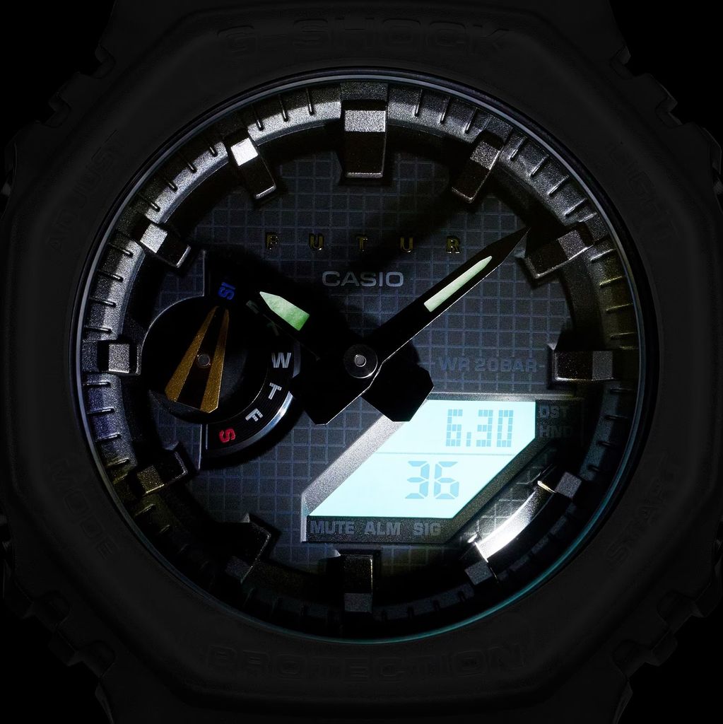  [Uy Tín Từ 2009] GA-2100FT-8ADR - Đồng hồ G-Shock Nam - Tem Vàng Chống Giả 