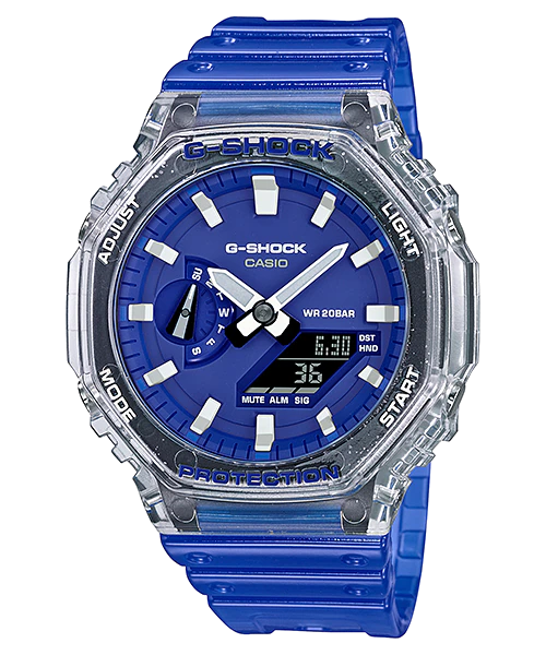  Casio G-Shock GA-2100HC-2A - Uy tín từ 2009, Tem vàng chống giả, Bảo hành 5 năm, Pin miễn phí trọn đời 